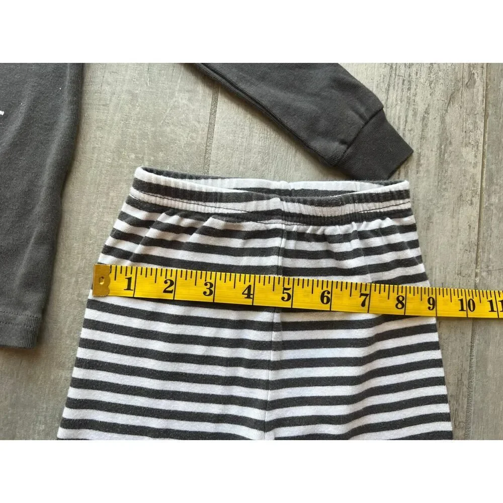 2 Piece Set Gymboree Pirate Pajamas Boys Cotton Snug Fitting Pjs Sleep Lounge 2T